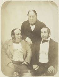 Portret van de Oppenheims, zwagers van de fotograaf