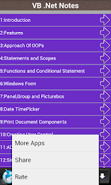 VB .Net Notes poster 3