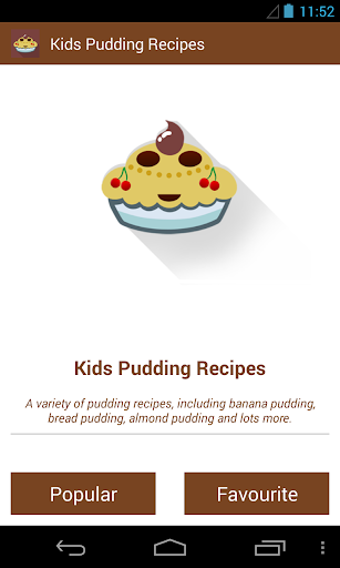 Kids Pudding Recipes