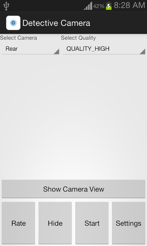 Detective Camera For Android Screen 2