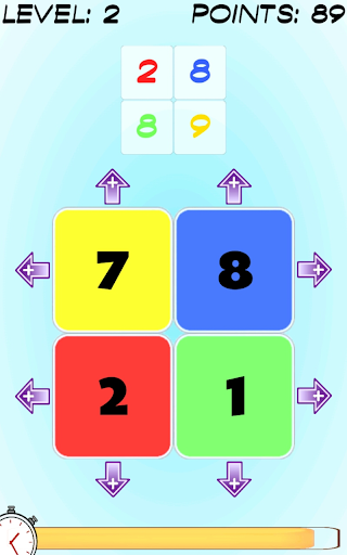 Squademath - 颜色和数字的拼图游戏来训练你的大脑