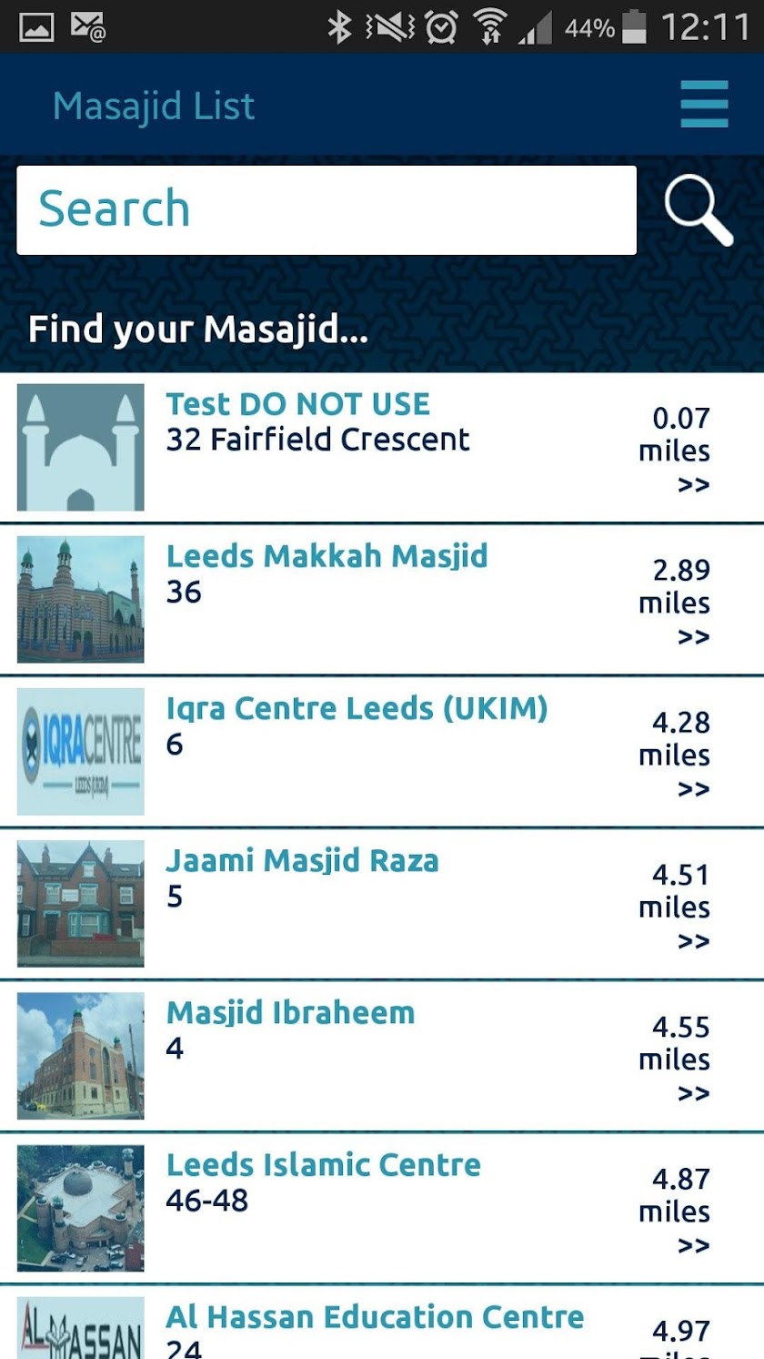 My Mosque Screen 1