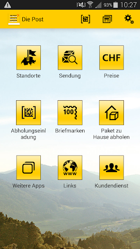 App der Schweizerischen Post