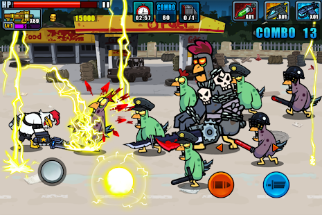 Chicken Warrior:Zombie Hunter(圖2)-速報App