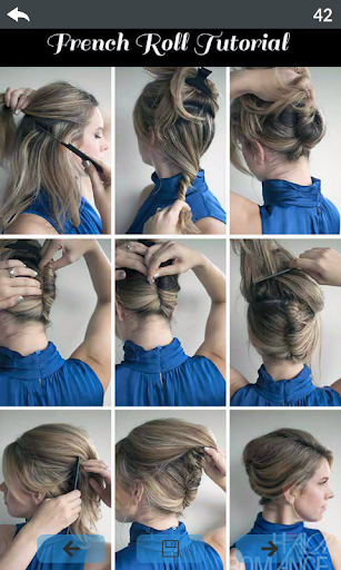 Girls hairstyle steps 7