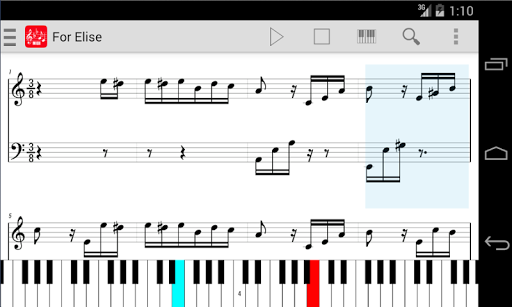 MIDI Score