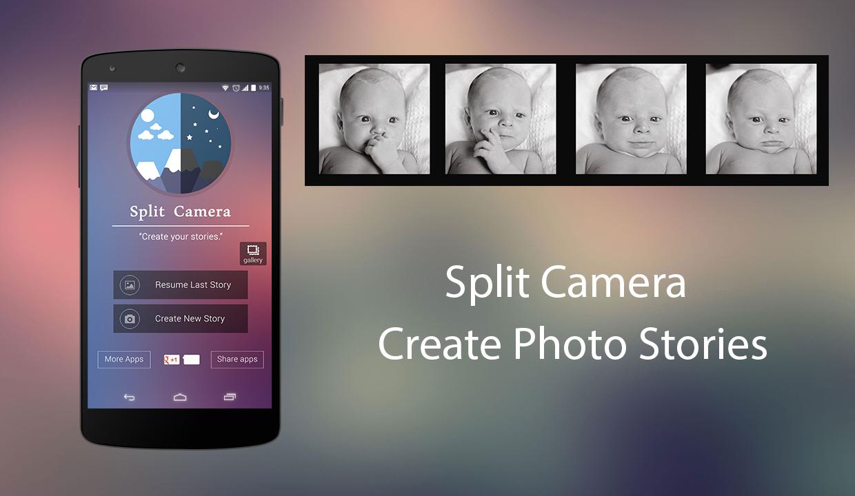 Efek Cerita Split Kamera Pic Apl Android Di Google Play
