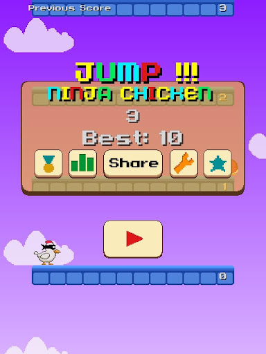 Jump Ninja Chicken