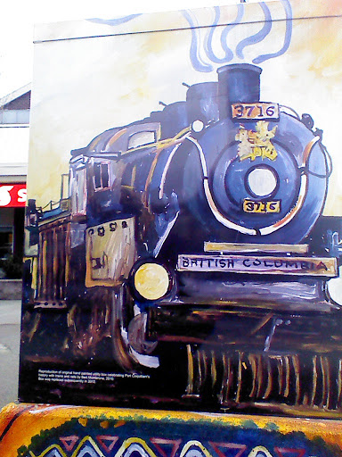 Port Coquitlam Train Wrap