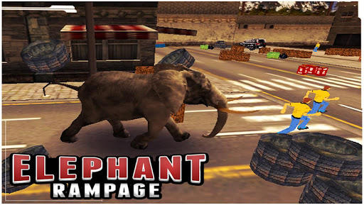 【免費動作App】Elephant Rampage (3D Game )-APP點子