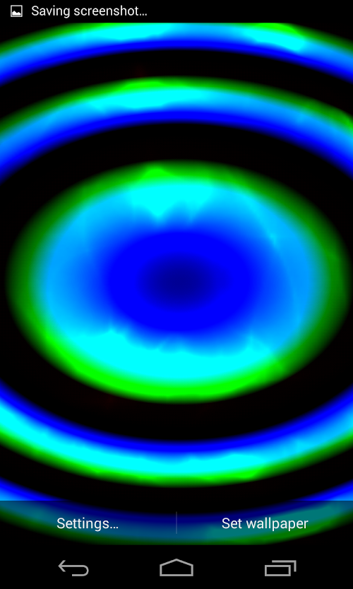 Android application Electric Plasma Pulse Pro LWP screenshort