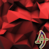 Polygons Red Xperien Theme