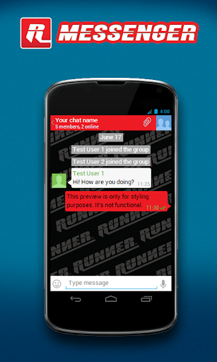 【免費通訊App】RUNNER™ Messenger-APP點子
