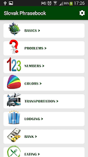 Slovak Phrasebook - náhled