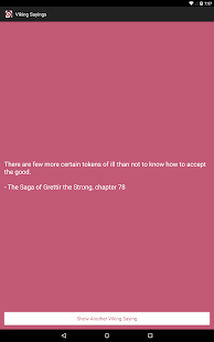 Viking Sayings Screenshots 0