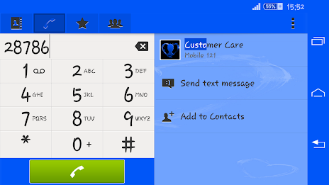 Hearts Blue Theme For Xperia poster 9