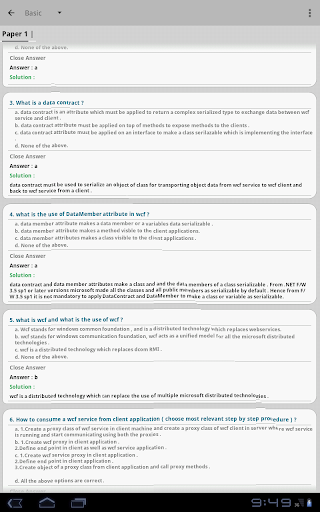 【免費教育App】WCF Interview Questions Pro-APP點子