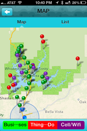 【免費旅遊App】Shasta Lake-APP點子