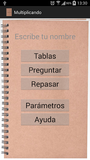 Tablas de multiplicar