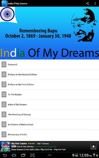 【免費書籍App】India Of My Dreams-APP點子