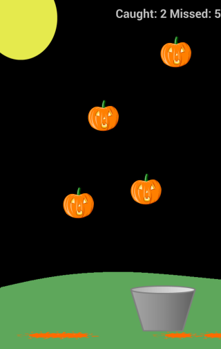 【免費休閒App】Halloween Pumpkin Catch-APP點子