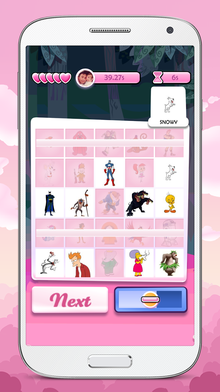 Match the Pics! Screen 2