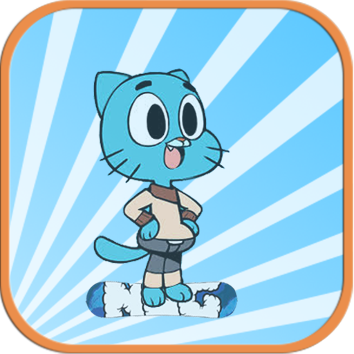 Gumball Skate Run Free Game LOGO-APP點子