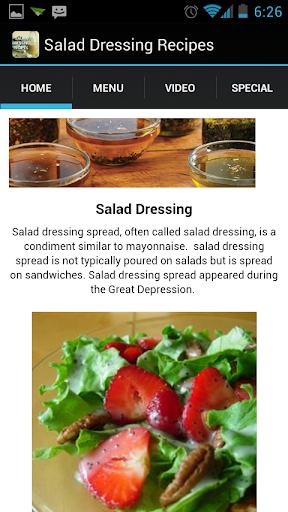 Salad Dressing Spread