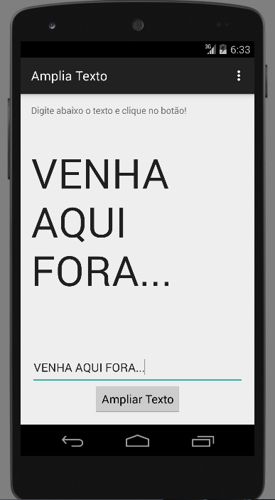 Amplia Texto Screen 3