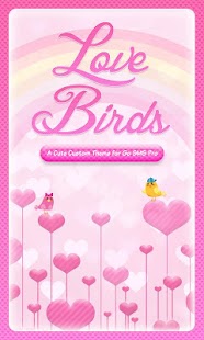 ♥ Love Birds Theme SMS ♥