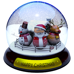 3D Christmas Advent Snow Globe MOD