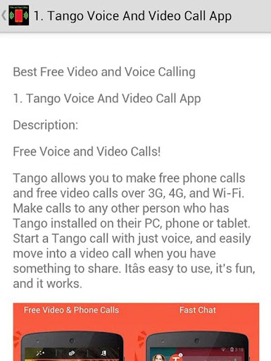 Video and Voice Calling Review