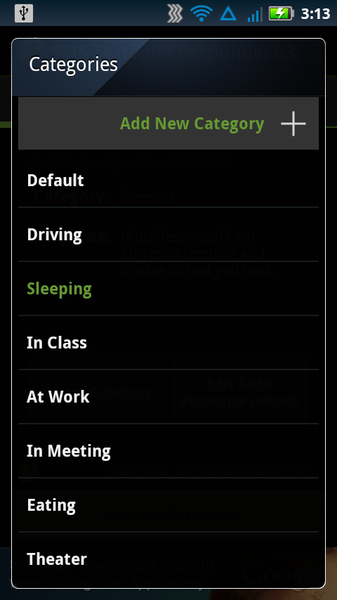 SMS Text Auto Responder PAID Screen 3