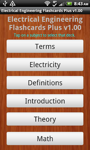 EE Flashcards Plus