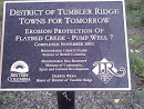 Tumbler Ridge Erosion Protection Plaque