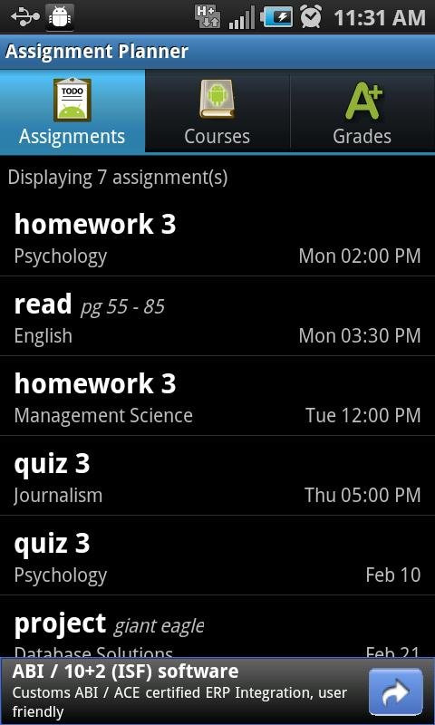 assignment work apps