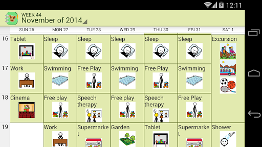 PetterDay Pictogram Schedule