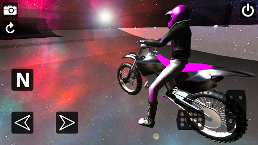 【免費賽車遊戲App】Space Motorbike Glass Driving-APP點子