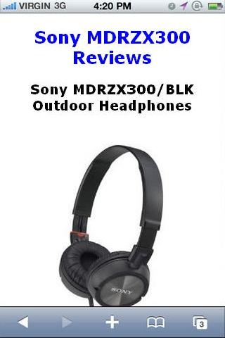 MDRZX300BLK Headphones Review
