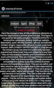 Download Meaning Of Names APK for Android