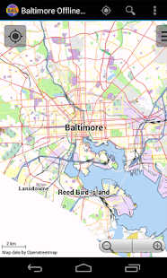 Free Baltimore Offline City Map APK for Android