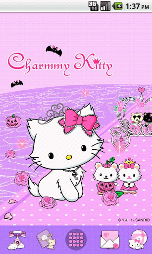 【免費個人化App】Charmmy Kitty PinkHalloweTheme-APP點子