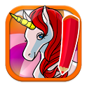 Unicorn Coloring Game icon