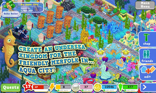 Aqua City: Fish Empires (Unlimited Pearls/Coins)