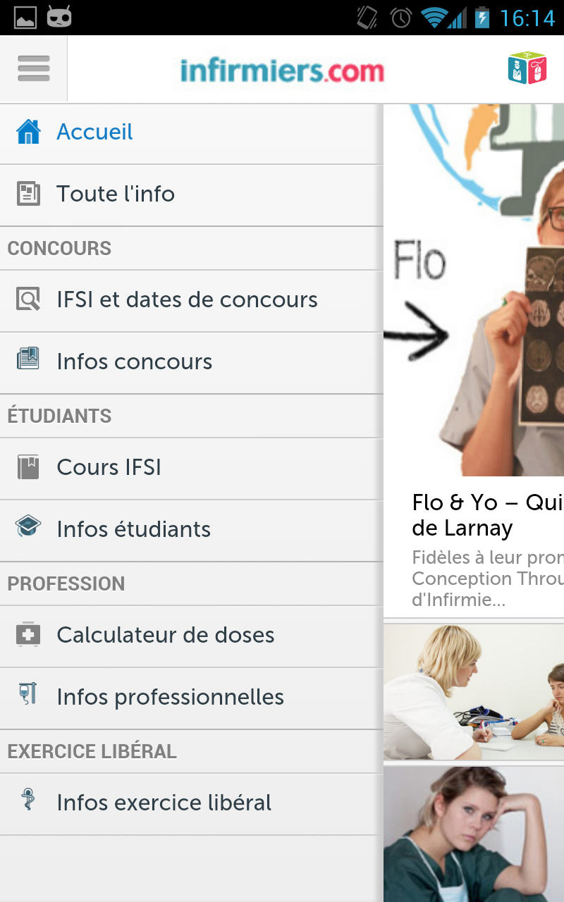 infirmiers.com Screen 3