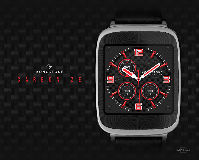 Carbonize watchface by Monosto Screen 3