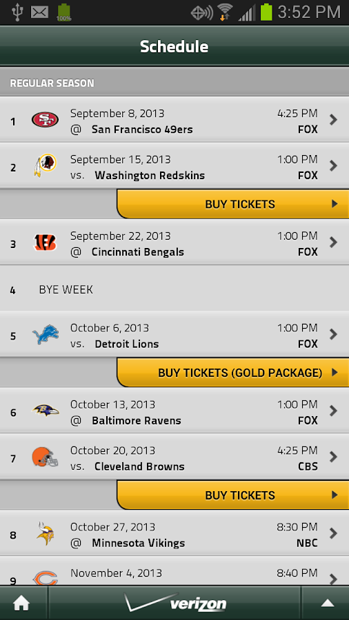 Official Green Bay Packers Android Apps on Google Play