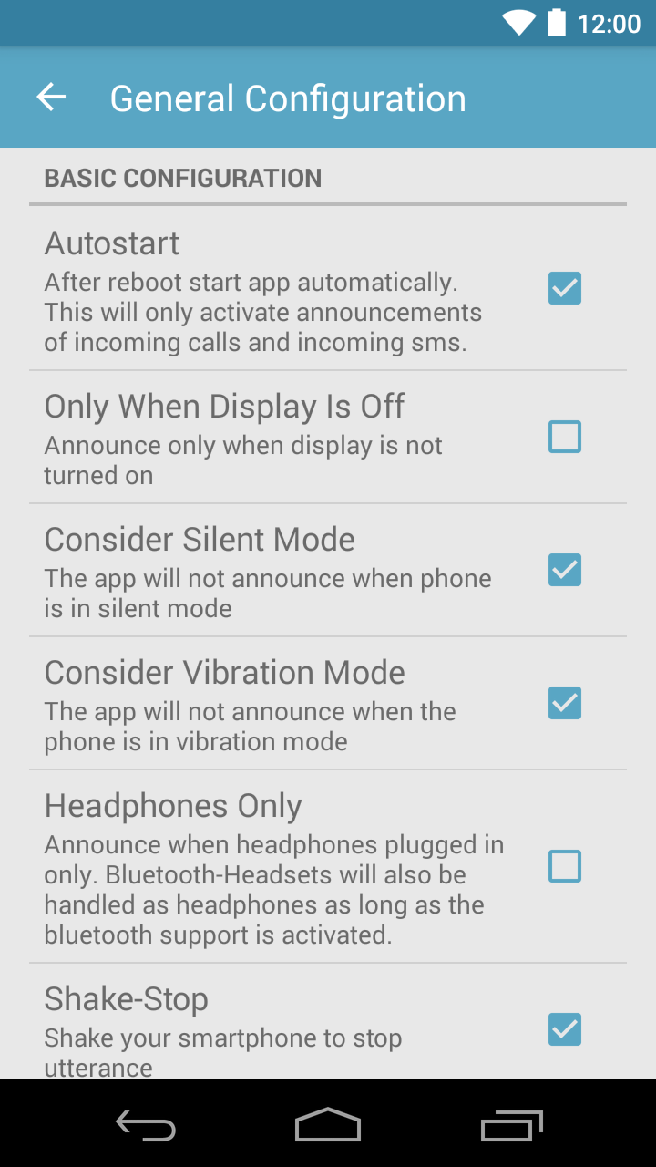 Say Caller Name + Screen 3