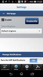 Alertpage Mobile Screenshots 2