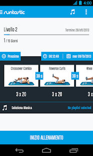 Runtastic Six Pack Addominali Screenshot